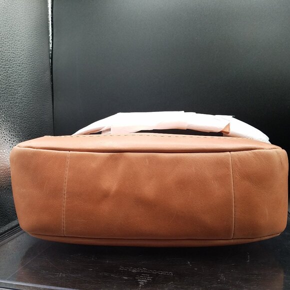 👜 Frye Melissa Crossbody Bag – Apricot – 100% Leather – NEW (Small Mark Noted) - Picture 8 of 16